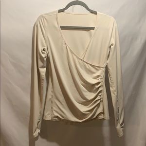Lululemon long sleeve wrap top size 6